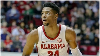 Nobody seems interested in talking about Alabama star Brandon Miller. (Credit: Getty Images)