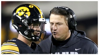 Iowa OC Brian Ferentz amends contract. (Credit: Getty Images)