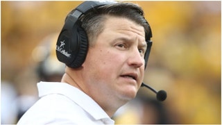 Iowa OC Brian Ferentz is starting to get a bit too bold. He told critics to "climb out of" his "ass" after the team scored 41 on Western Michigan. (Credit: Getty Images)