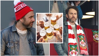 Charlie Day nearly got Wrexham fined for drinking a beer. (Credit: Getty Images)