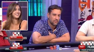 Clay Travis Alexandra Botez poker showdown