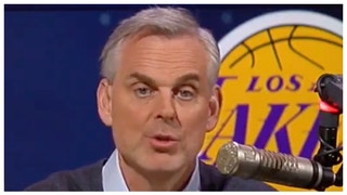 Colin Cowherd says he was offered jobs in politics twice but turned them down. (Credit: Screenshot/Twitter Video https://twitter.com/awfulannouncing/status/1623030869769261058)