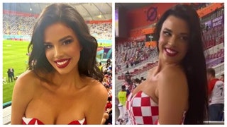 Croatia Fan Ivana Knoll Showed Skin During World Cup Win Over Canada