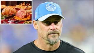 Dan Campbell isn't a fan of Thanksgiving turkey. (Credit: Getty Images)