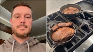 Dan Lanning is getting dragged by the internet after sharing a video of himself cooking up some steaks. See the best reactions. (Credit: Screenshot/X Video https://twitter.com/WashingtonBetta/status/1738386754057457707)