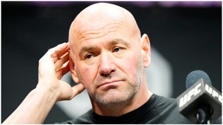 Dana White unloads f-bombs on the media. (Credit: Getty Images)