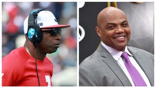 Charles Barkley wants Auburn football to hire Deion Sanders. (Credit: Getty Images)