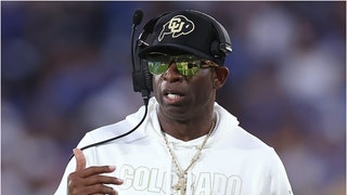 Opposing coaches allegedly are using speculation about Deion Sanders and Texas A&M to try to steal recruits. (Credit: Getty Images)