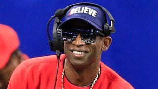 Will Georgia Tech hire Jackson State coach Deion Sanders? (Credit: Getty Images)