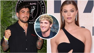 Dillon Danis roasting Logan Paul and Nina Agdal appears to be paying off in a huge way. He had two billion impressions on X. (Credit: Getty Images)
