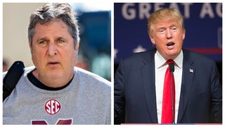 Former POTUS Donald Trump reacts to Mike Leach's death. (Credit: Getty Images)