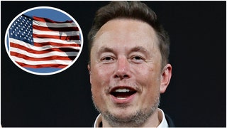 Elon Musk criticized unpatriotic Americans and people teaching young people the USA is a bad place. He called it "insane." (Credit: Getty Images)