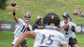 Mitch Trubisky Leading QB Room In Pittsburgh