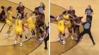Punches Thrown During Maryland - Michigan Women's Basketball Game