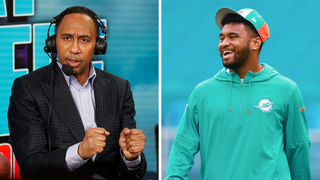 Stephen A. Smith Gets Torched For Saying Tua Just Throws 2-Yard Passes To Tyreek Hill
