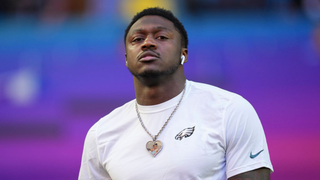 AJ Brown Almost Hit By Car At Eagles Charity Bike Ride