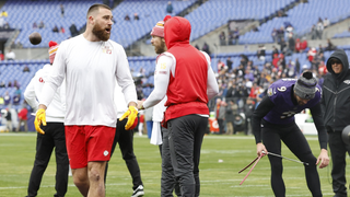 Patrick Mahomes, Travis Kelce Take Issue With Justin Tucker During Pregame Warmups