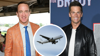 Tom Brady, Peyton Manning Trade Jabs Over Air Travel