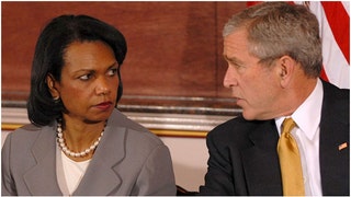 George W. Bush and Condoleezza Rice are both pushing for the ACC to expand with Stanford and SMU. Will it happen? (Credit: Getty Images)