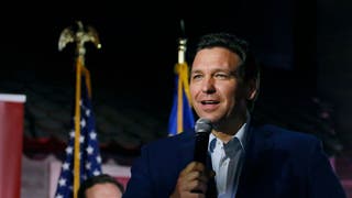 Florida Governor Ron DeSantis Campaigns With Senate Candidate Adam Laxalt In Nevada