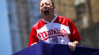 Competitive eater Joey Chestnut
