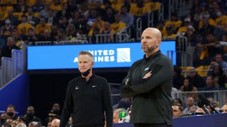 Coach attire Steve Kerr and Jason Kidd