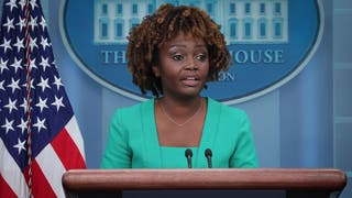 5eb98d0e-White House Press Secretary Karine Jean-Pierre Holds Daily Media Briefing