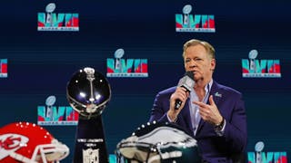 Super Bowl LVII - NFL Commissioner Roger Goodell Press Conference
