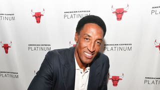 American Express "Paints The Town Platinum" At The Chicago Bulls Game At The United Center In Chicago