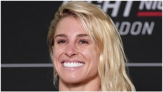 Hannah Goldy doesn't seem interested in slowing down on social media. The UFC fighter posted more revealing photos on Instagram. (Credit: Getty Images)