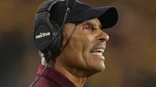 Former Arizona State coach Herm Edwards' buyout details released. (Photo by Christian Petersen/Getty Images)