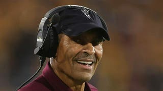 Arizona State fires coach Herm Edwards after losing to Eastern Michigan. (Photo by Christian Petersen/Getty Images)
