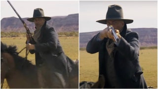 The first look at "Horizon: An American Saga" with Kevin Costner has arrived. Watch a preview. What is the movie about? (Credit: Screenshot/YouTube Video https://youtu.be/V1KaJvDMlNc)