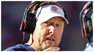 Auburn football coach Hugh Freeze apologizes for sending unsolicited messages to sexual assault survivor. (Credit: Getty Images)
