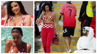 Ivana Knoll Puts A Smile On Qatari Fan's Face With Her Latest Skimpy World Cup Outfit