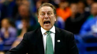 Michigan State coach Tom Izzo agrees to a new contract. (Photo by Jamie Squire/Getty Images)