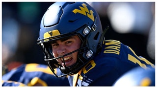 West Virginia QB JT Daniels reportedly transferring. (Credit: Getty Images)