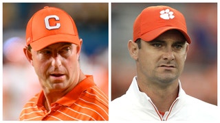 Jeff Scott reportedly returning to Clemson for Dabo Swinney as an analyst. (Credit: Getty Images)