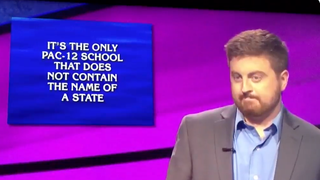 Jeopardy! Contestant Stumped By Pac-12 Question