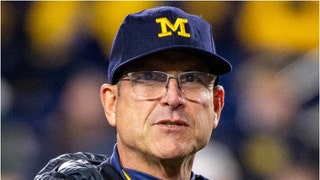 Former Michigan coach Jim Harbaugh fully supports Sherrone Moore becoming the next head coach of the Wolverines. (Credit: Getty Images)