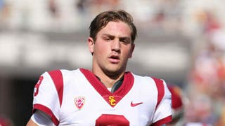 Pittsburgh Panthers name former USC star Kedon Slovis starting QB. (Photo by Leon Bennett/Getty Images)