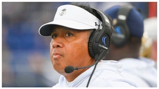 Former Navy coach Ken Niumatalolo was fired in the locker room after losing to Army. (Credit: Getty Images)
