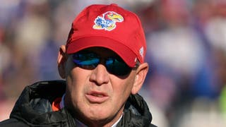 Kansas Jayhawks head football coach Lance Leipold earns a contract extension. (Photo by Scott Winters/Icon Sportswire via Getty Images)