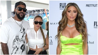 Larsa Pippen's relationship with Marcus Jordan might be hurting her OnlyFans success. She claimed it's not helping her OnlyFans. (Credit: Getty Images)