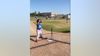 Little Leaguer Dances Into Batter's Box As Big Pun Plays Over Speakers