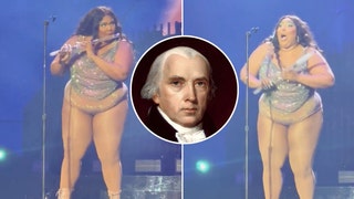 Lizzo blows James Madison flute