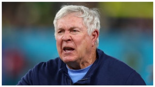 UNC football coach Mack Brown reaches contract extension. (Credit: Getty Images)