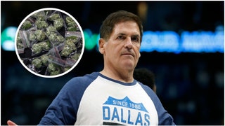 Don't bring too much weed around Dallas Mavericks owner Mark Cuban if you want to keep your job. He has traded players for smoking too much. (Credit: Getty Images)