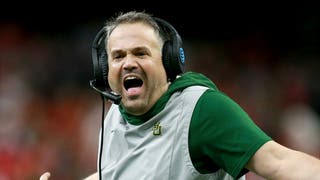 Nebraska is reportedly close to hiring former Baylor coach Matt Rhule. (Photo by Sean Gardner/Getty Images)