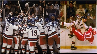 Today is the 4th of July, and it's the perfect time to remember the Miracle on Ice. Watch the ending of the game in 1980 at the Olympics. (Credit: Getty Images)